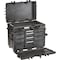 Gray Tools Mobile Tool Chest, Military Version, 4 Drawer, Black, Polymer, 15 in W x 23 in H 942004 - alternate 7
